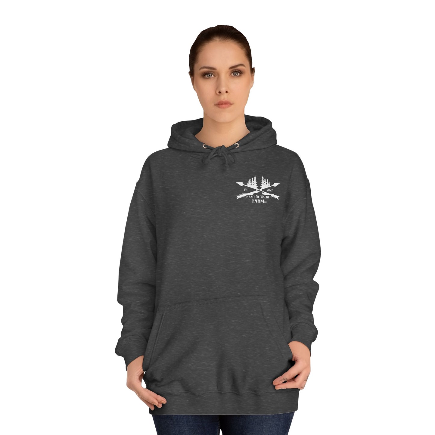 Locally Grown and Raised Hoodie - Dark
