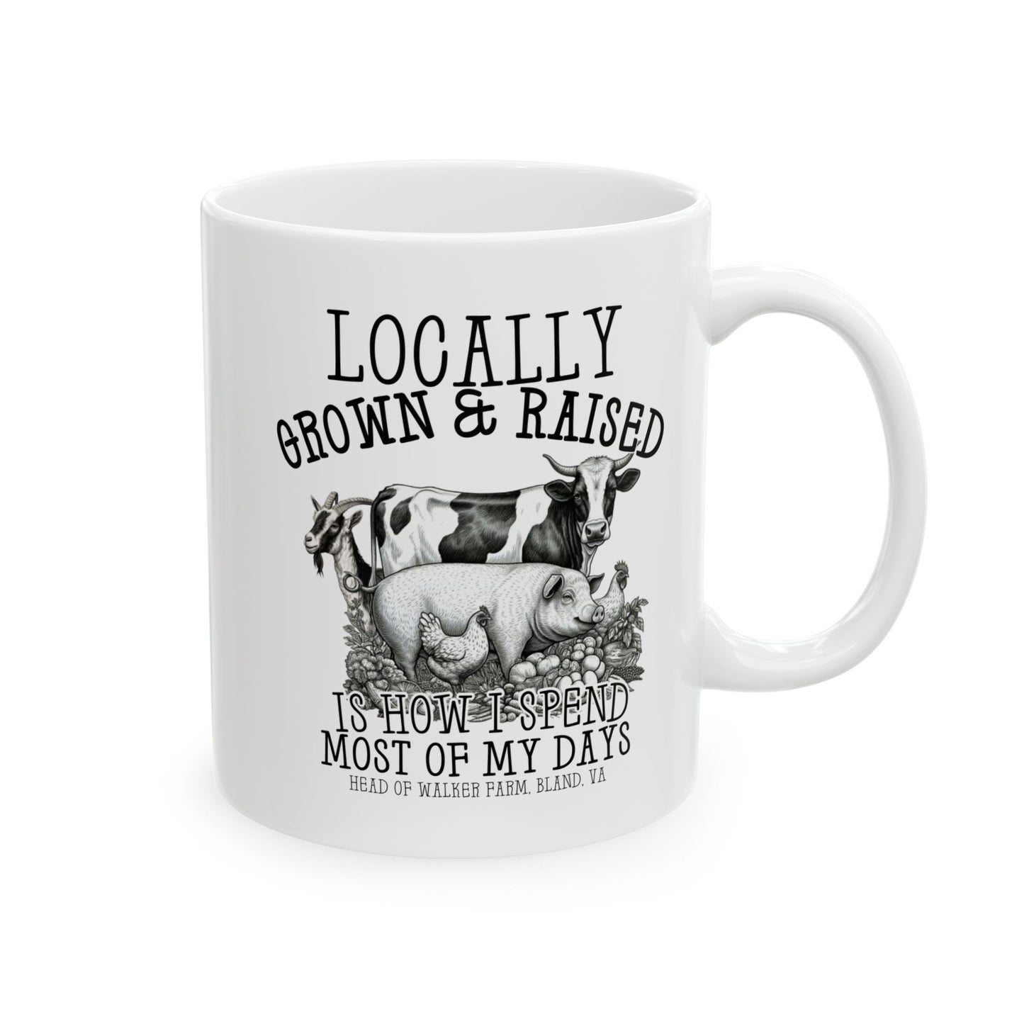 Locally Grown & Raised Mug