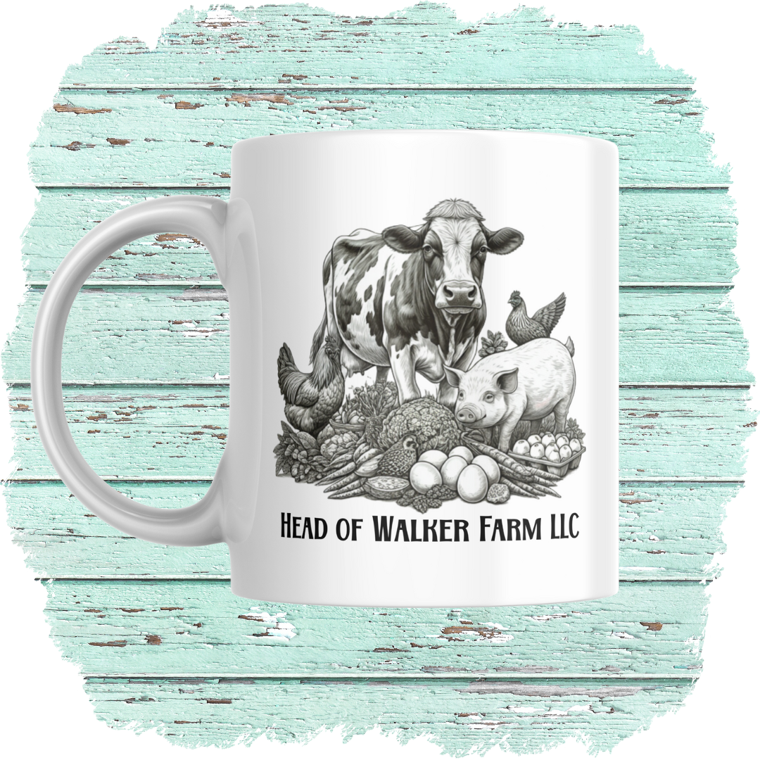 Farm Animals Coffee Mug - Head Of Walker Farm LLC