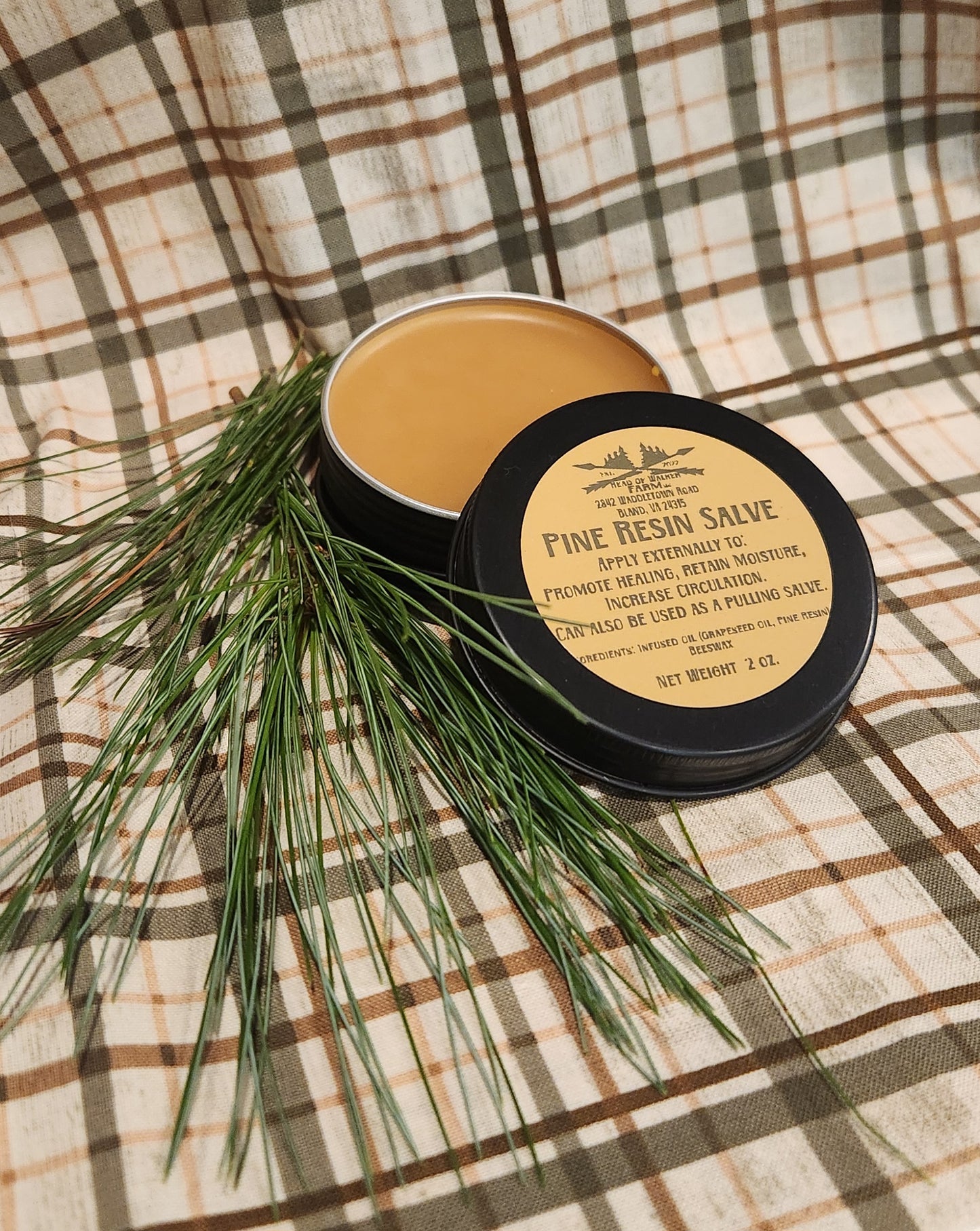 Pine Resin Salve - Head Of Walker Farm LLC