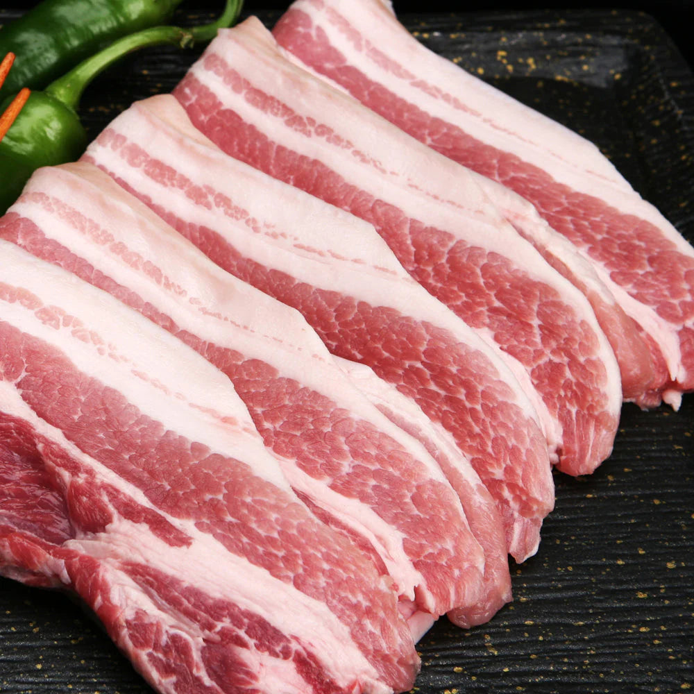 Pork - Belly - Thin Cut - Head Of Walker Farm LLC