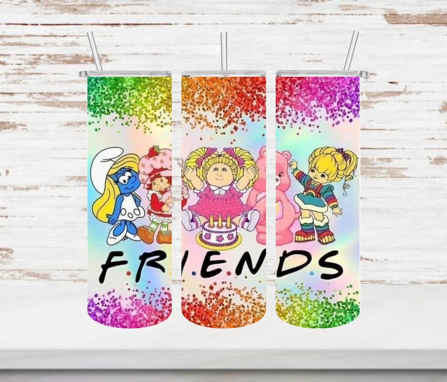 The 80's FRIENDS Tumbler