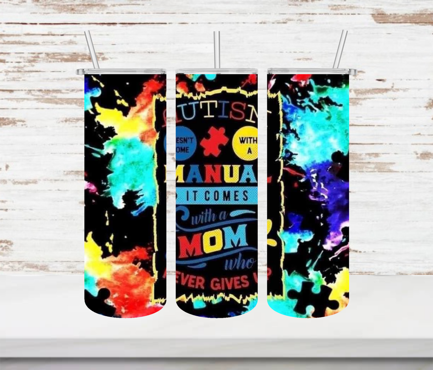 Autism Mom Tumbler - Head Of Walker Farm LLC