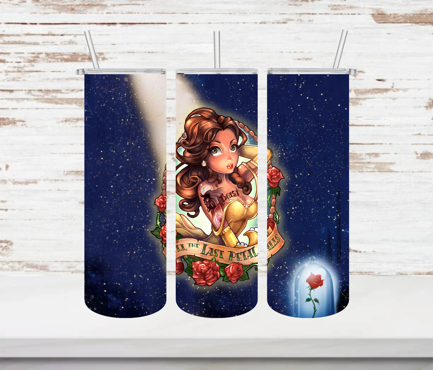 Belle Tattooed Tumbler - Head Of Walker Farm LLC