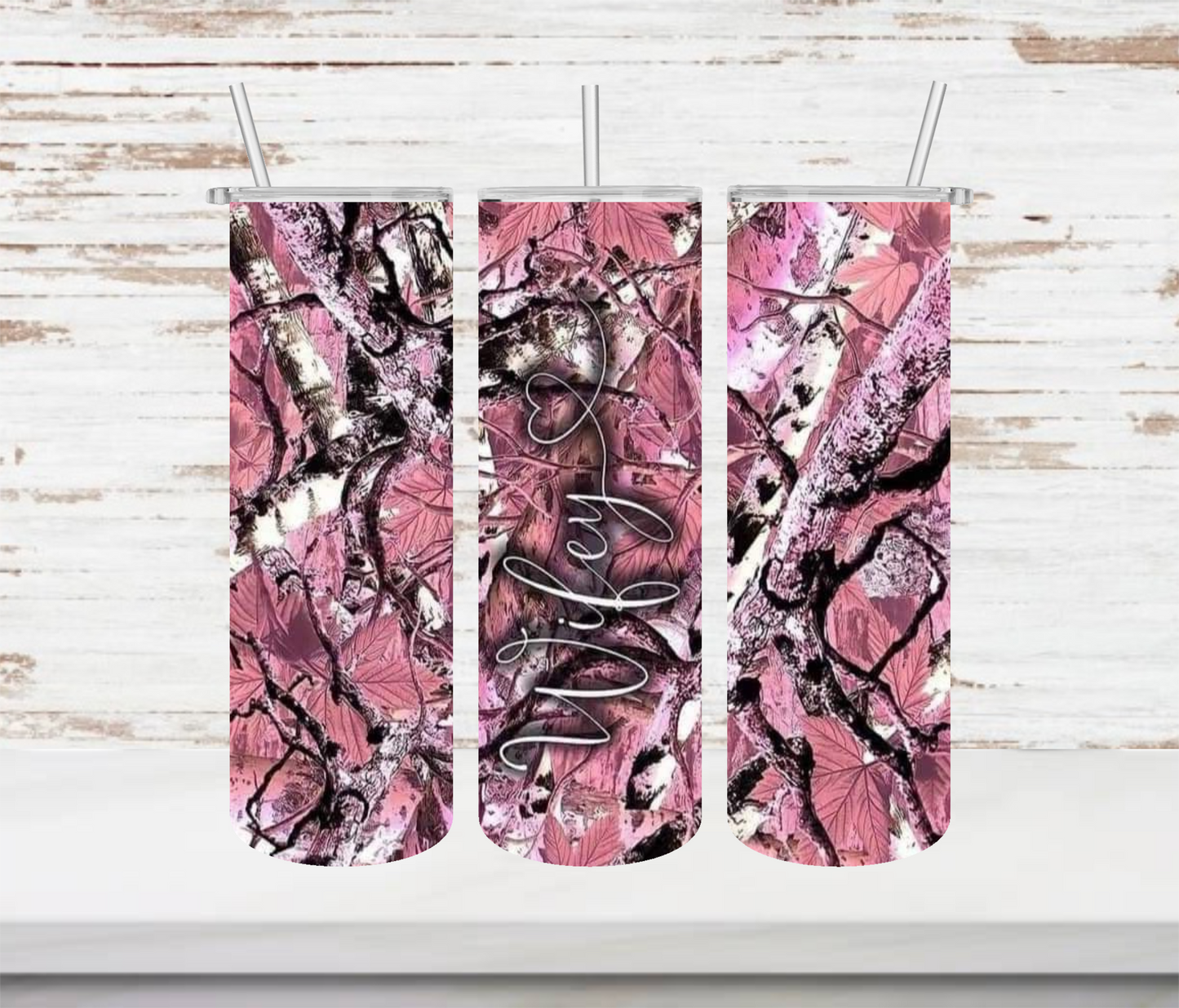 Camo Wifey Tumbler - Head Of Walker Farm LLC