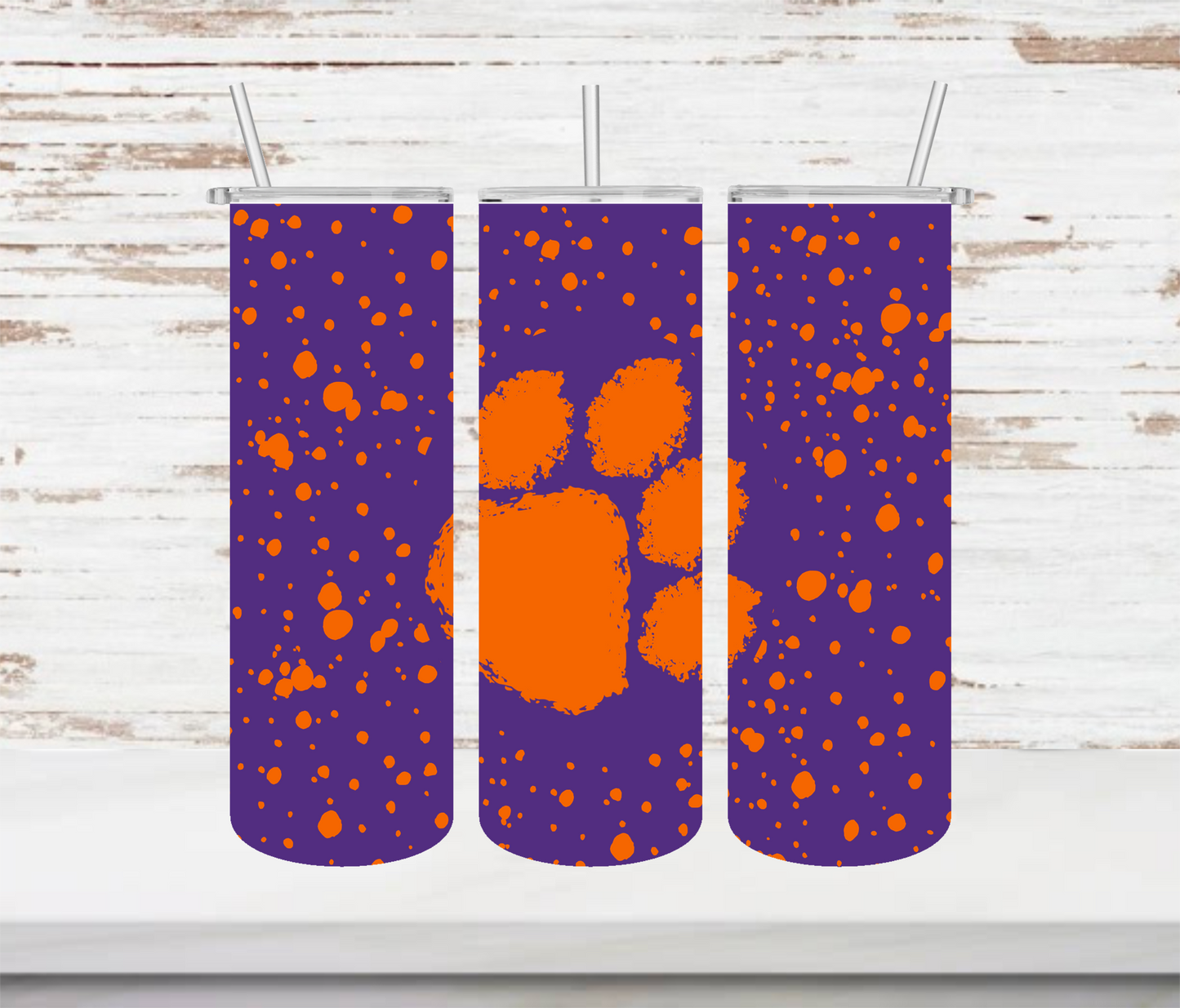 Clemson Tumbler - Head Of Walker Farm LLC