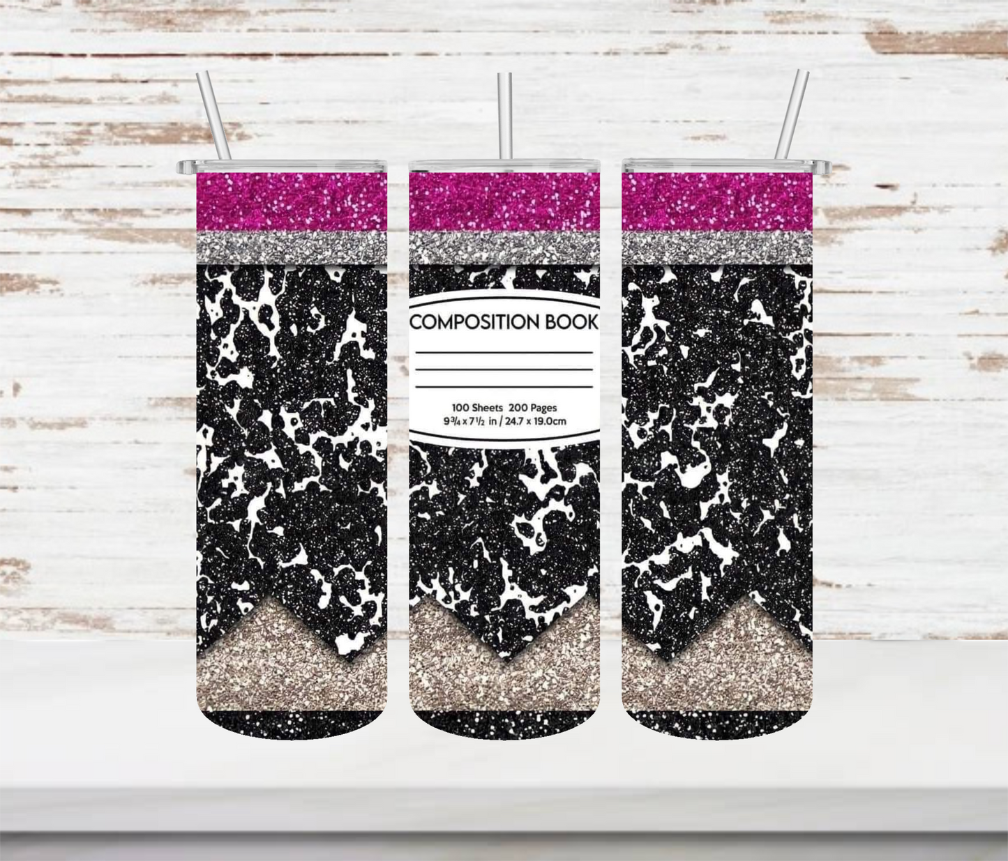 Composition Pencil Tumbler - Head Of Walker Farm LLC