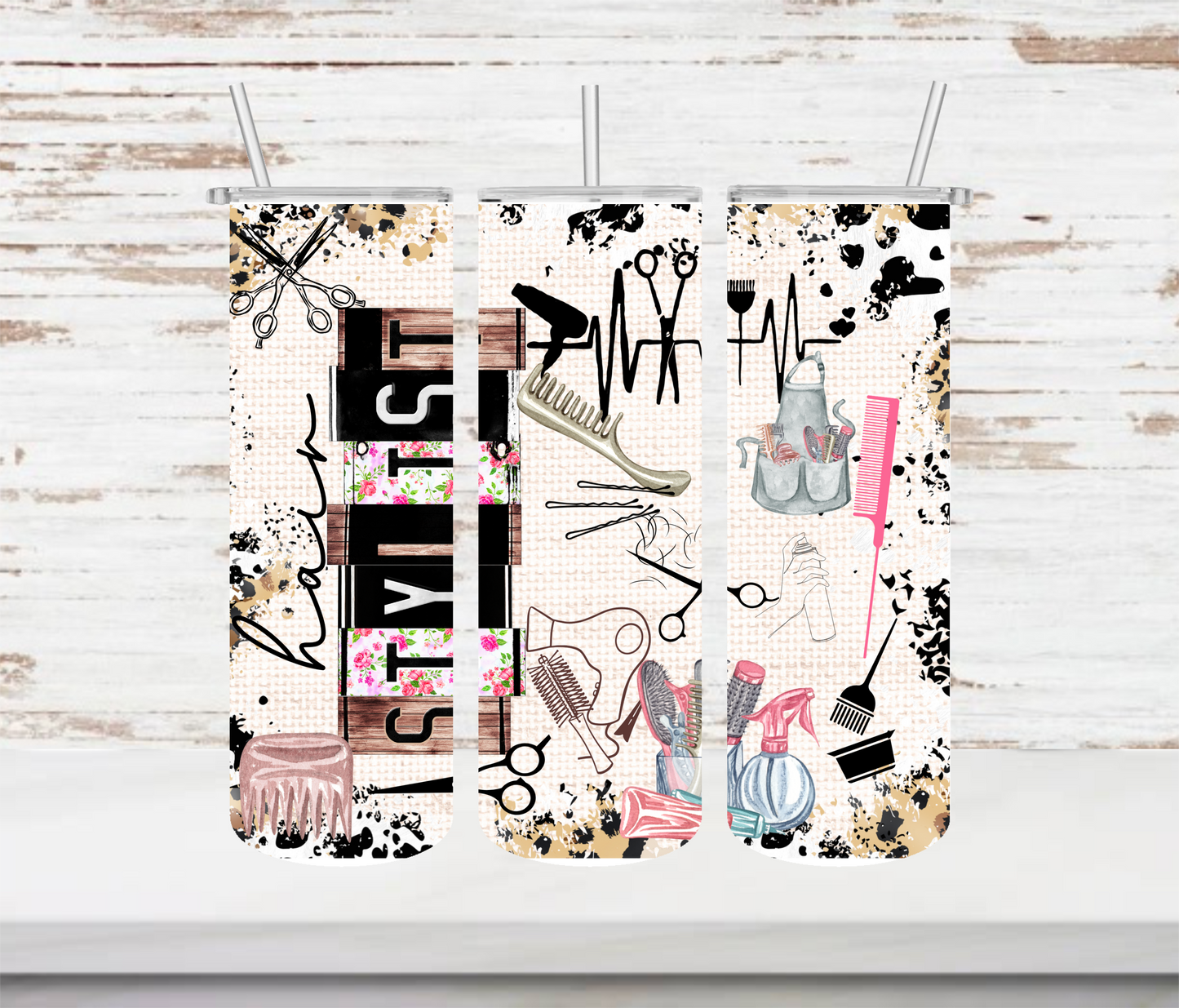 Hair Stylist Tumbler - Head Of Walker Farm LLC