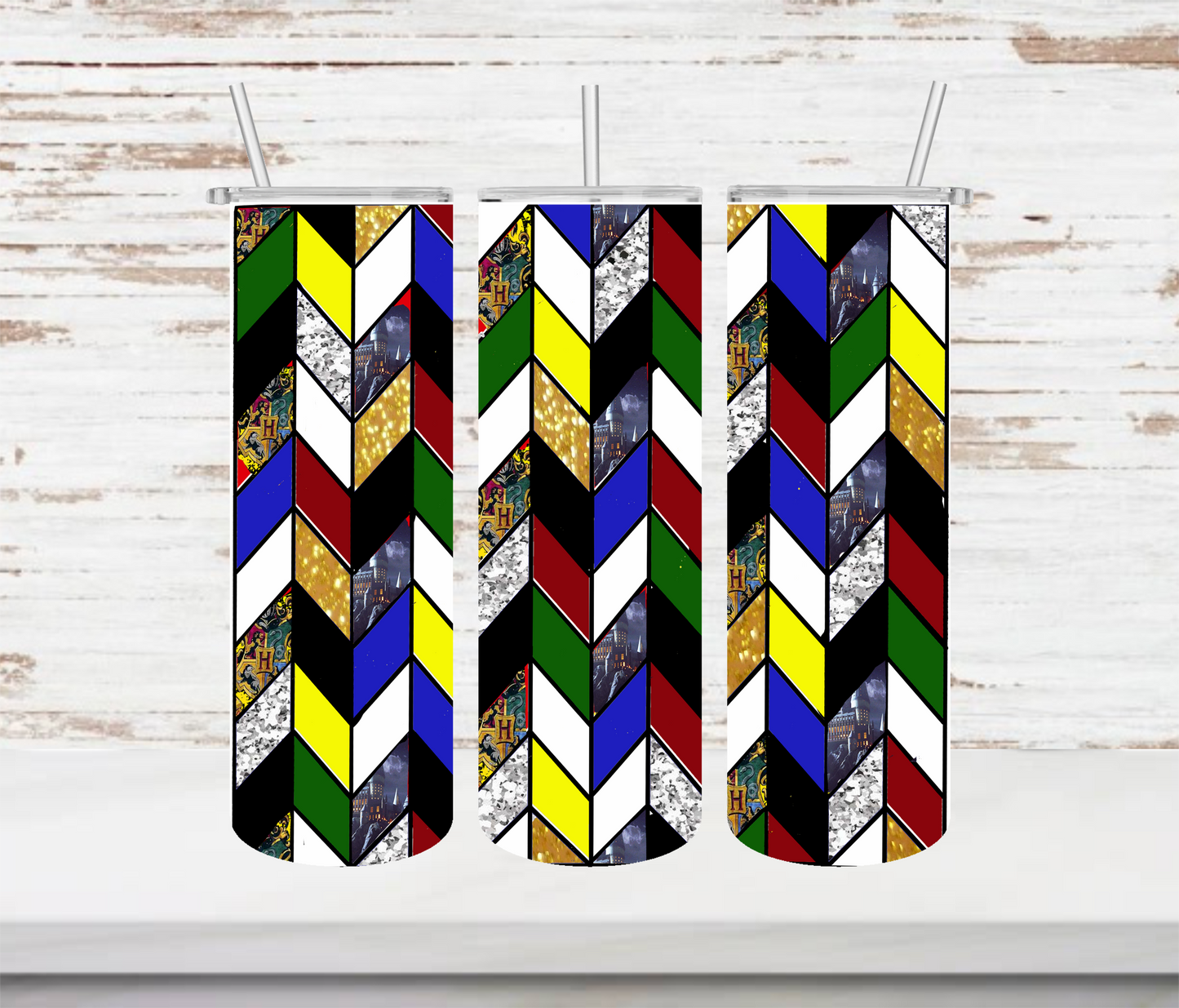 Hogwarts Crest Tumbler - Head Of Walker Farm LLC