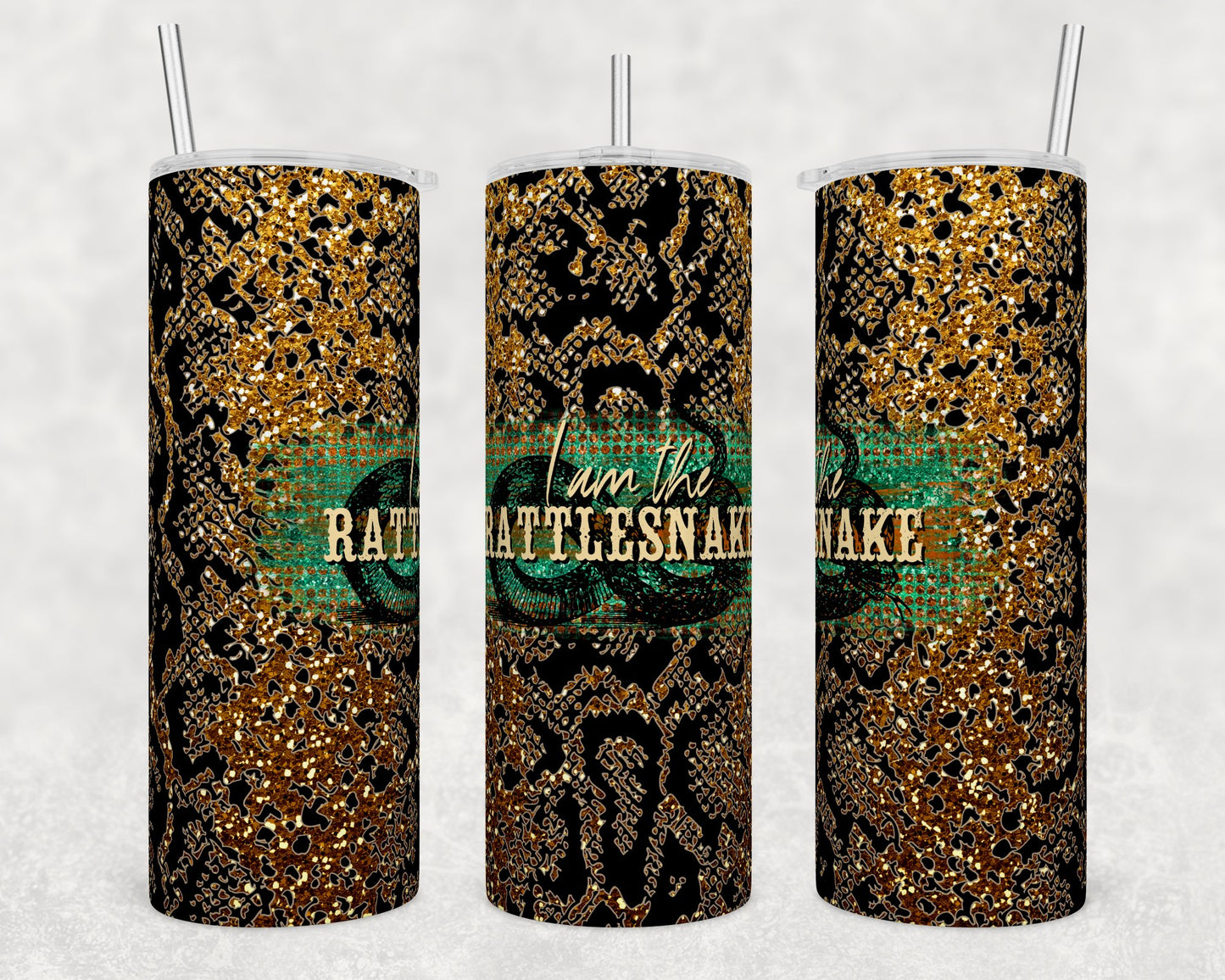I Am The Rattlesnake Yellowstone Tumbler - Head Of Walker Farm LLC