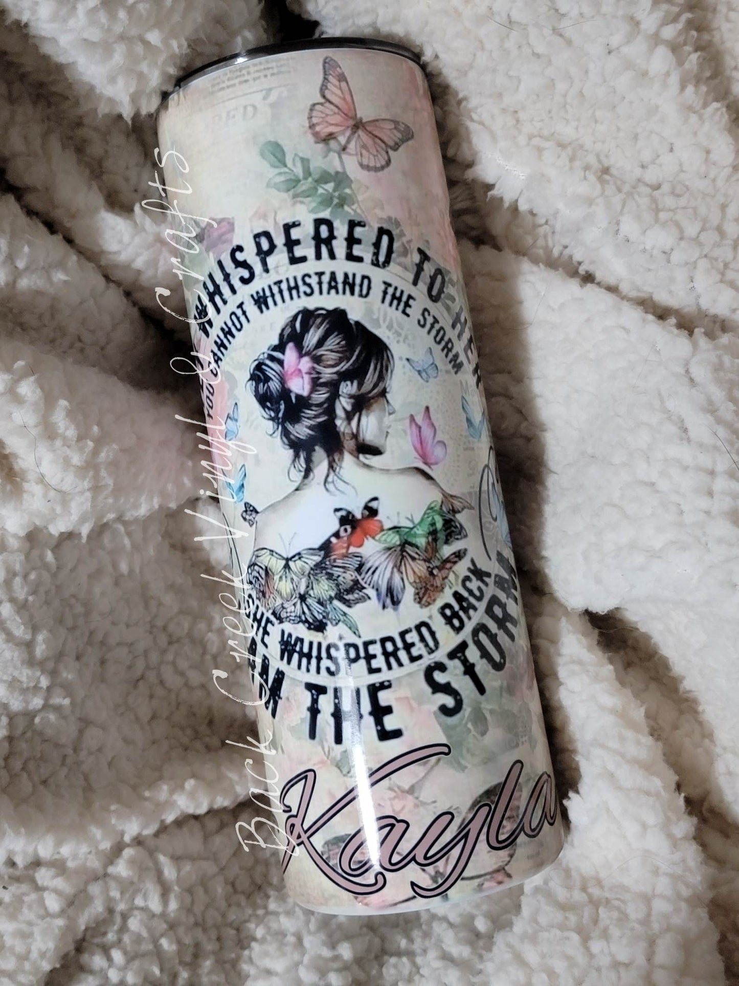 I Am The Storm Tumbler - Head Of Walker Farm LLC
