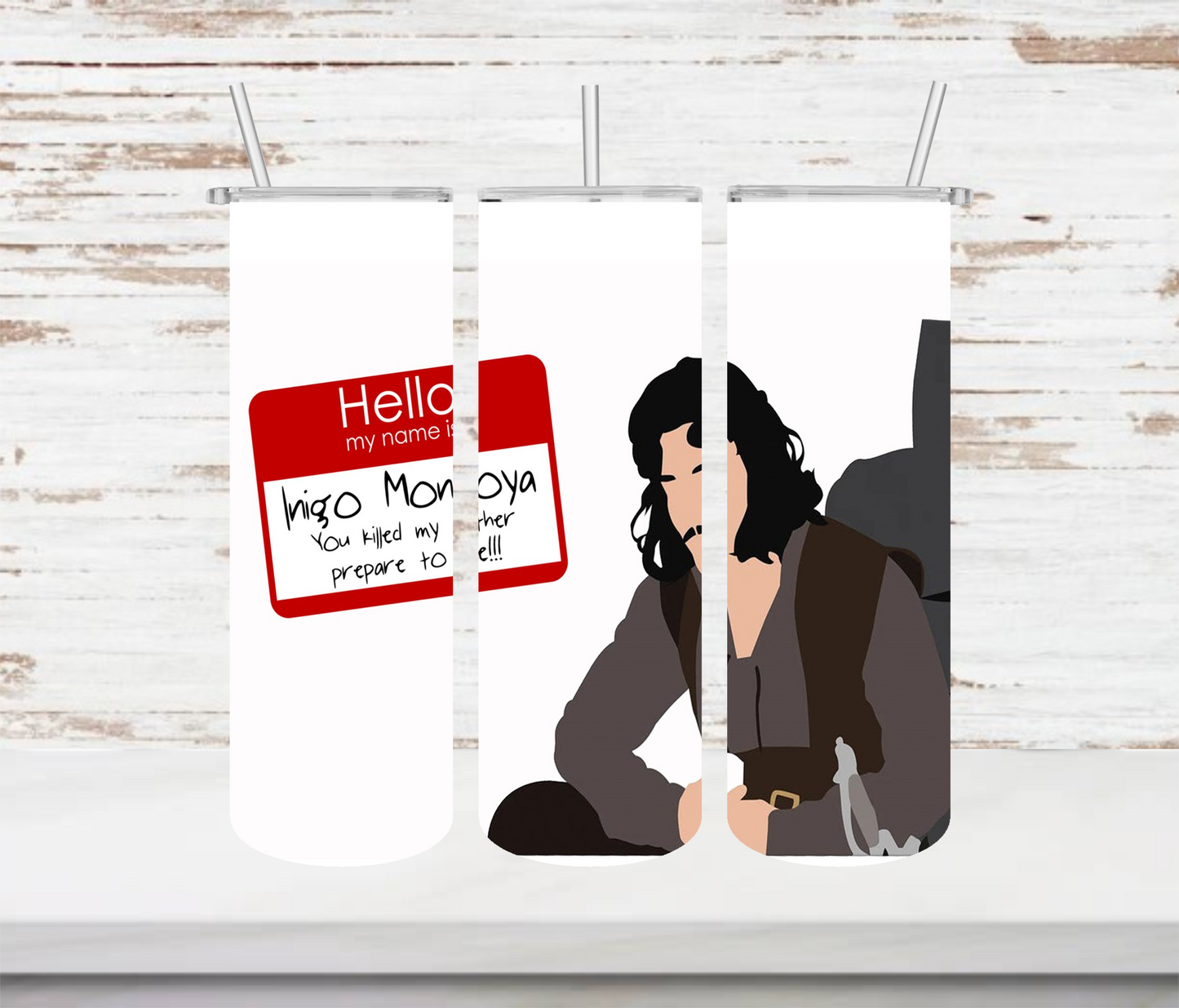 Inigo Montoya Tumbler - Head Of Walker Farm LLC