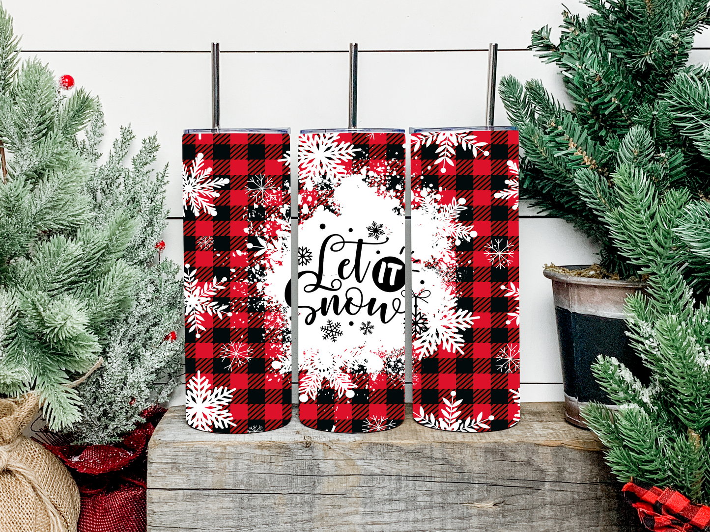 Let It Snow Tumbler - Head Of Walker Farm LLC