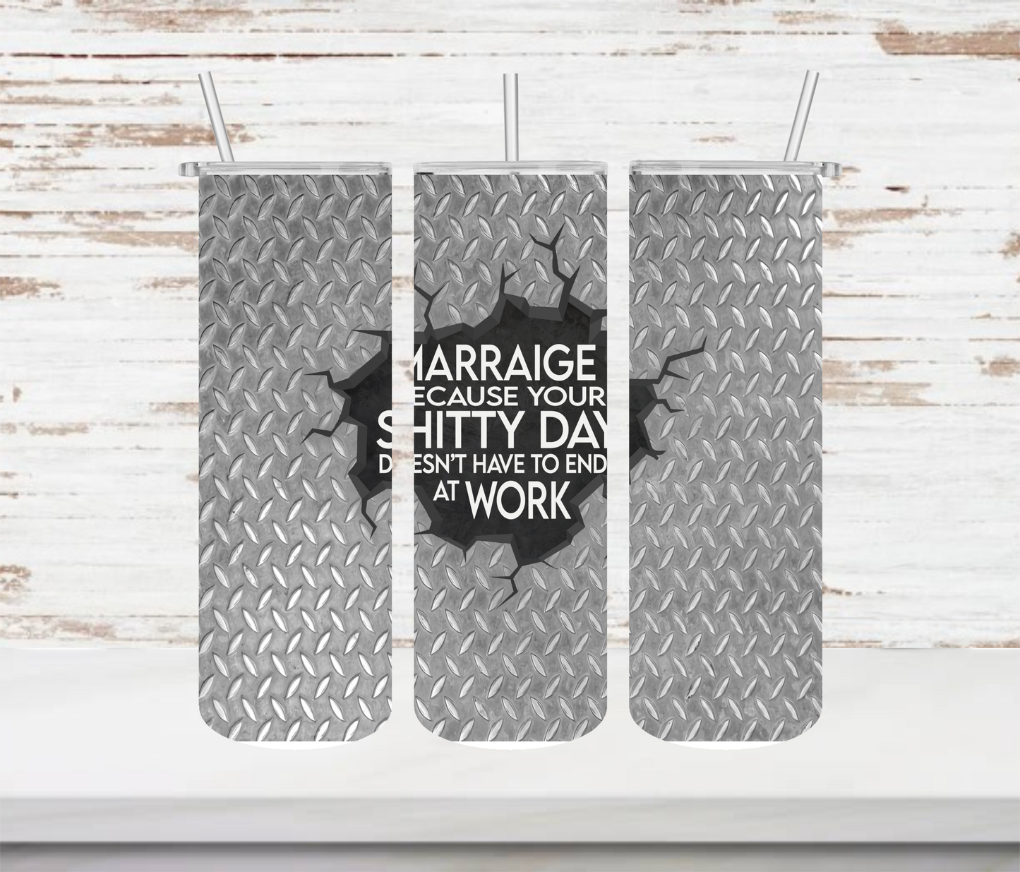Marriage Men Tumbler - Head Of Walker Farm LLC