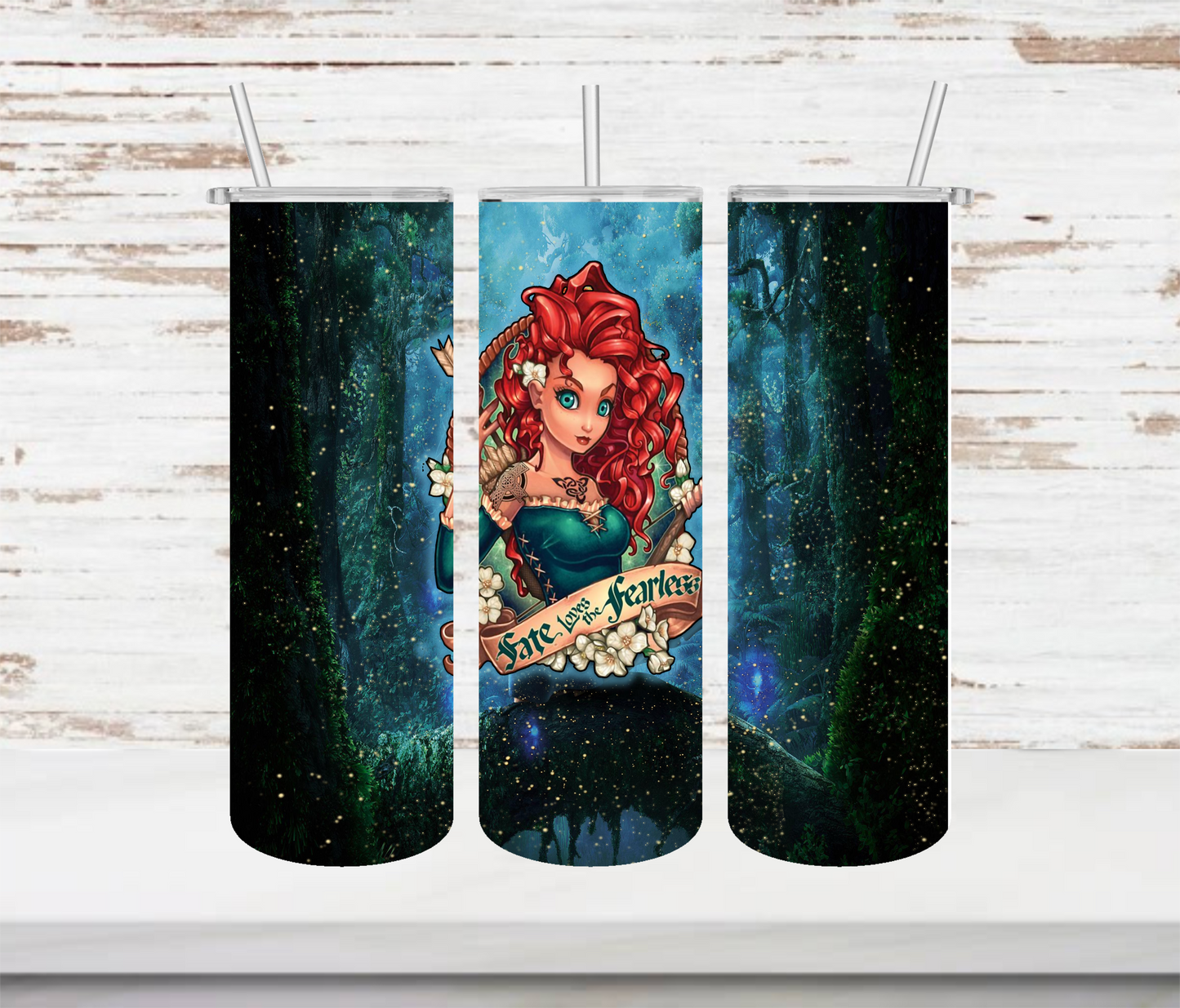 Merida Tattooed Tumbler - Head Of Walker Farm LLC
