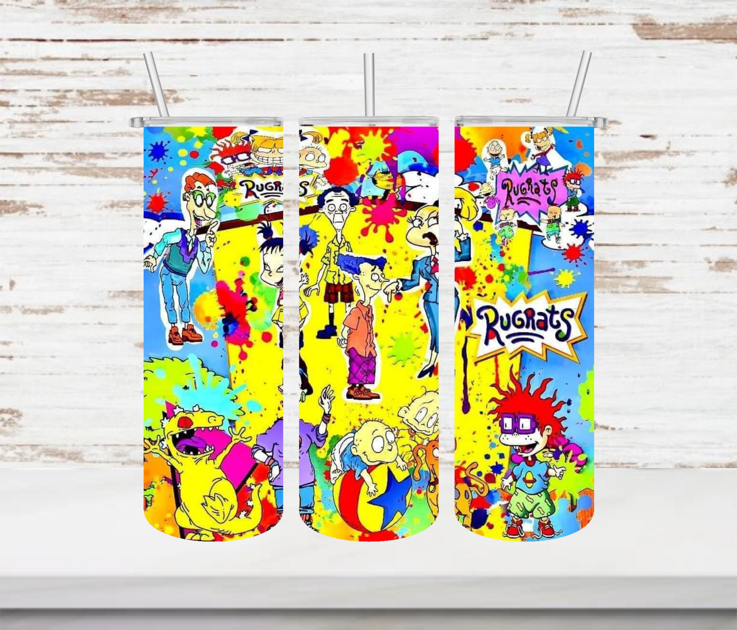 Rugrats Collage Tumbler - Head Of Walker Farm LLC
