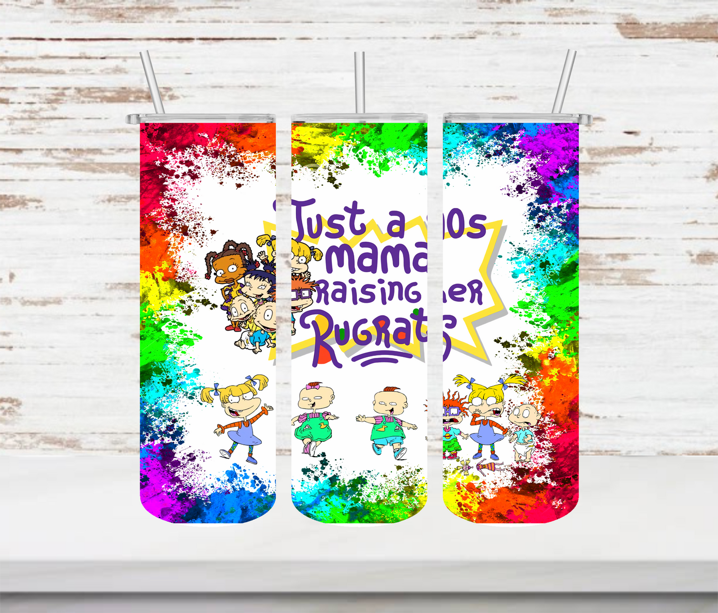 Rugrats Mama Tumbler - Head Of Walker Farm LLC