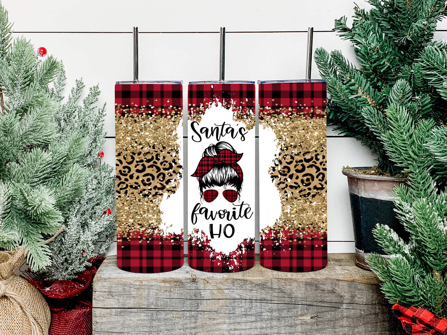 Santa's Favorite Ho Tumbler