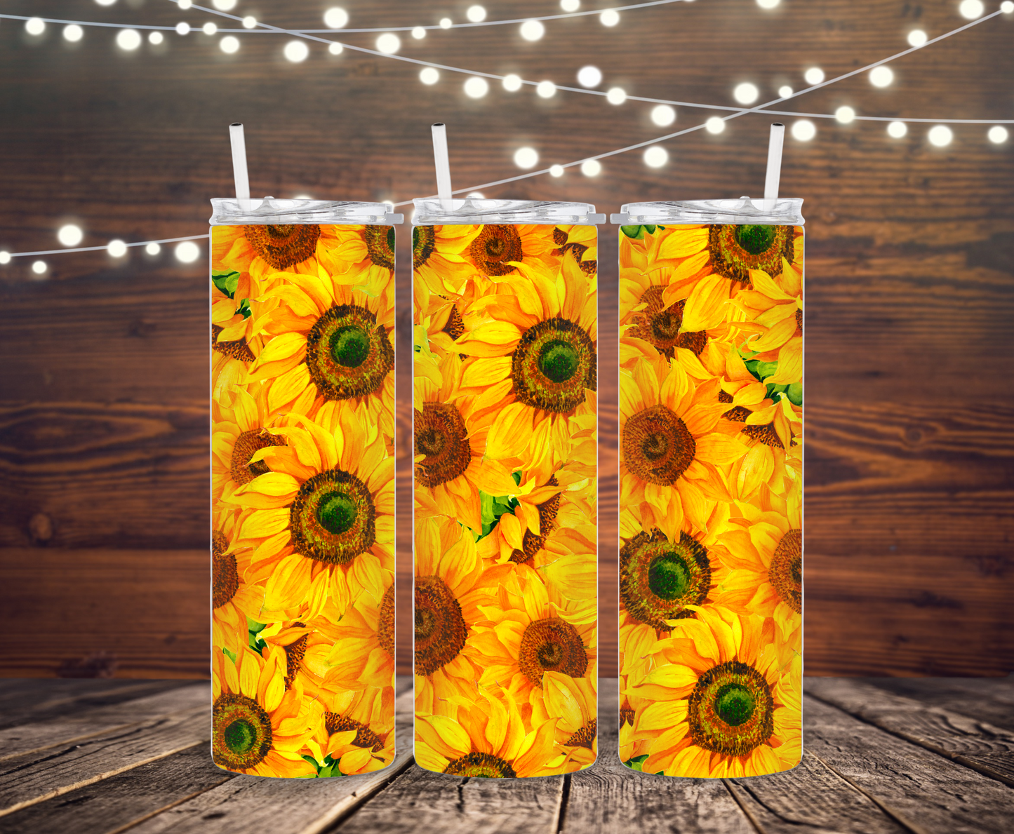 Sunflower Overload Tumbler - Head Of Walker Farm LLC
