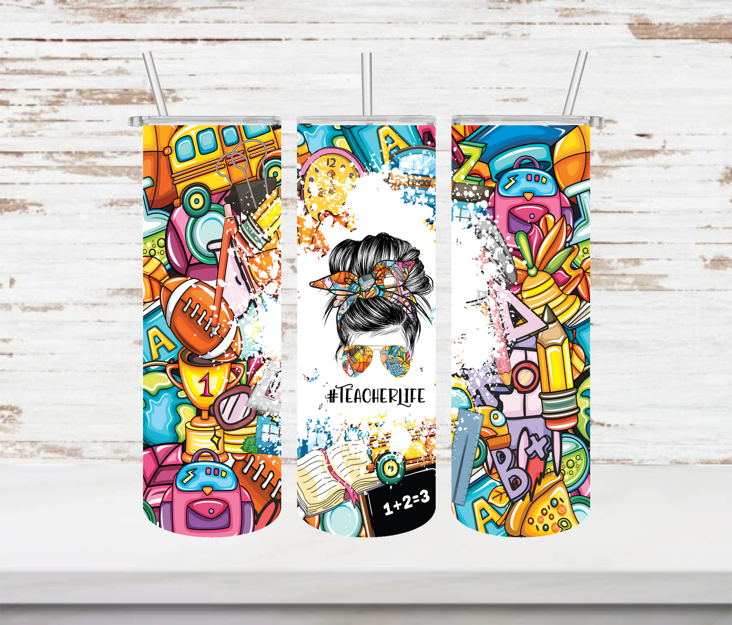 #Teacherlife Tumbler