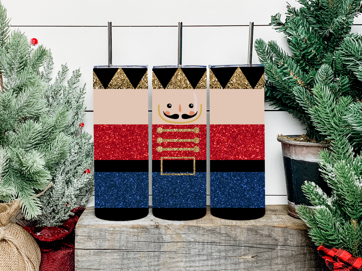 Traditional Nutckracker Tumbler - Head Of Walker Farm LLC