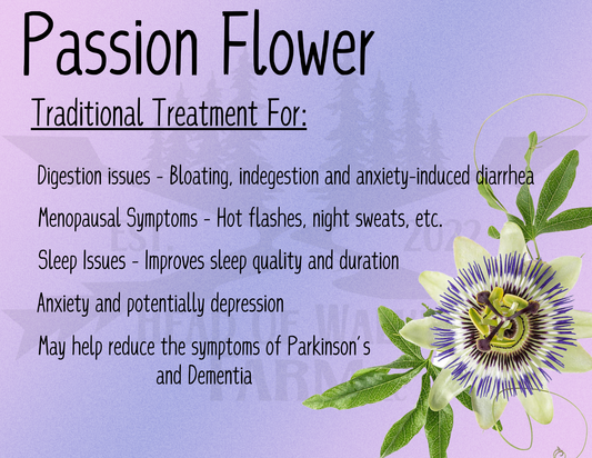 Passion Flower Herb - Head Of Walker Farm LLC