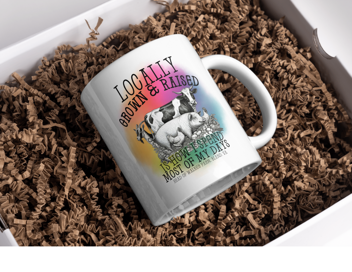 Locally Grown & Raised Coffee Mug