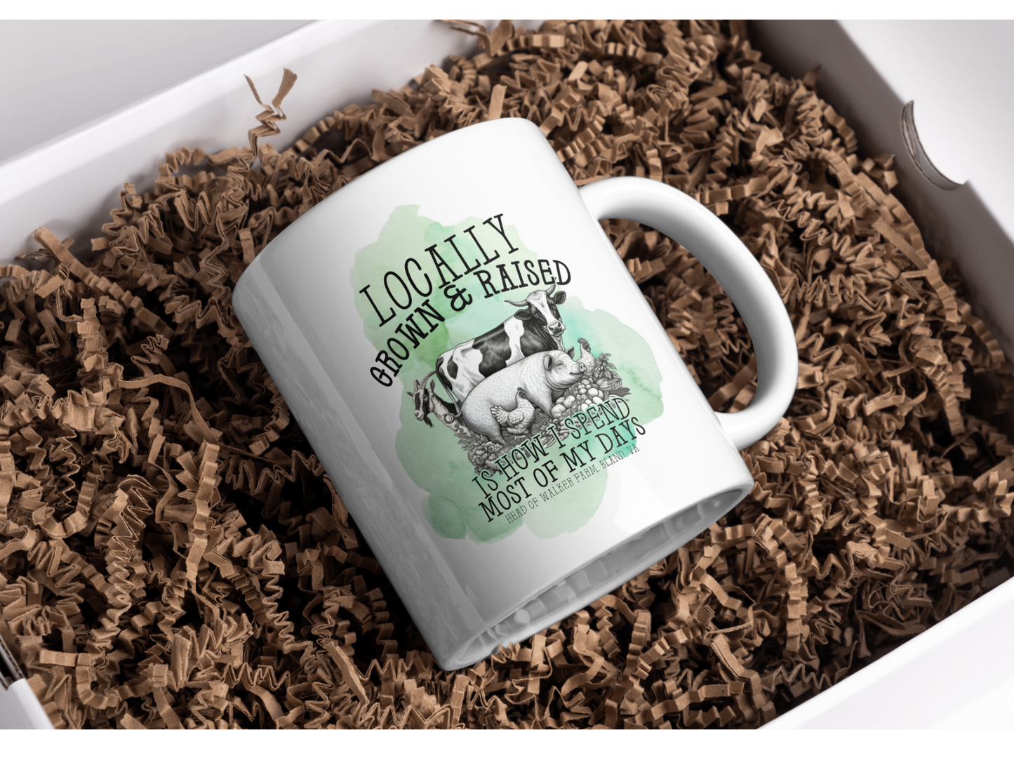 Locally Grown & Raised Coffee Mug