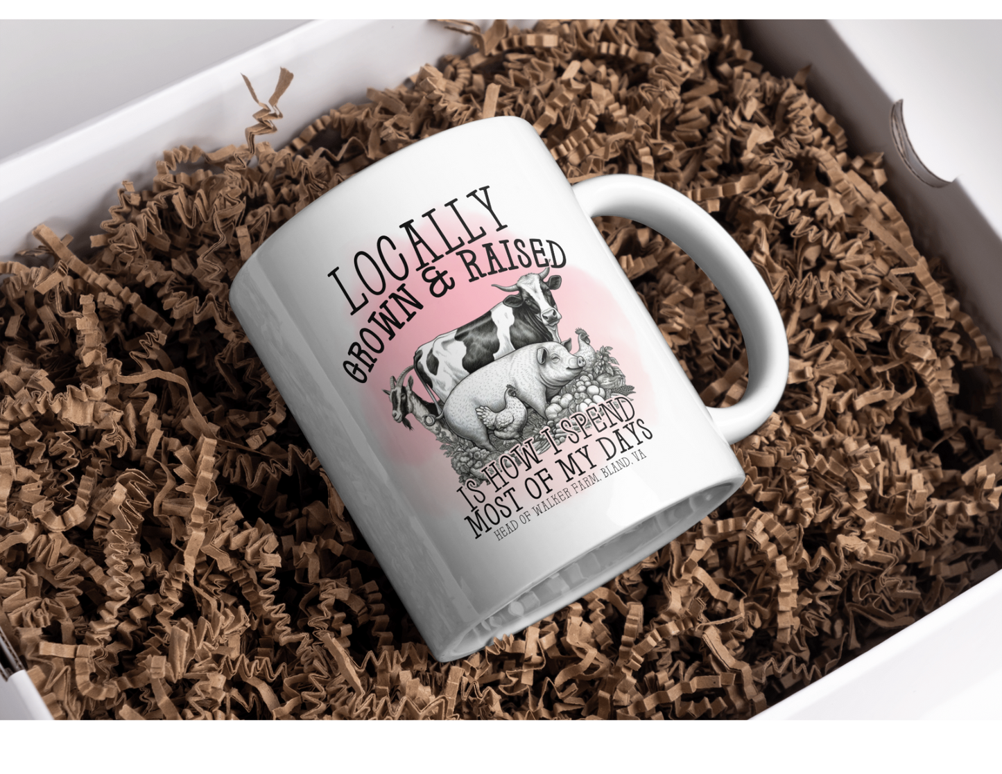 Locally Grown & Raised Coffee Mug