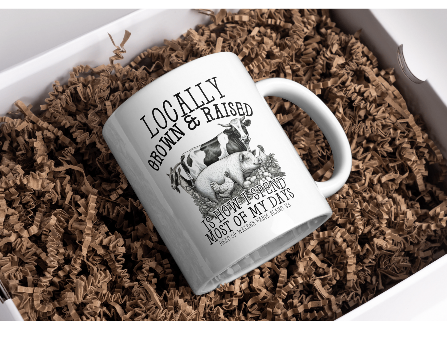 Locally Grown & Raised Coffee Mug