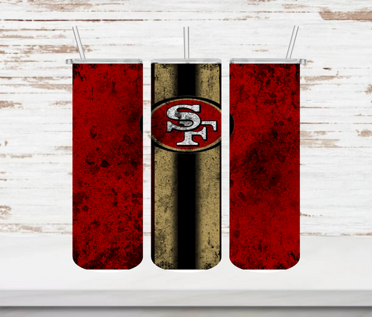 49ers Tumbler - Head Of Walker Farm LLC