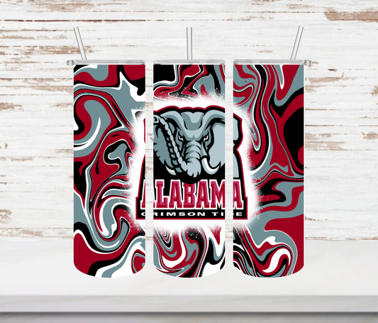 Alabama Swirl Tumbler - Head Of Walker Farm LLC