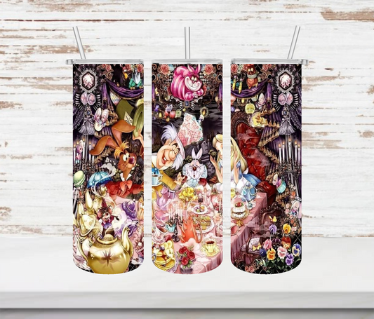 Alice in Wonderland Tumbler - Head Of Walker Farm LLC