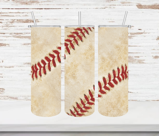 Baseball Stitch Tumbler - Head Of Walker Farm LLC