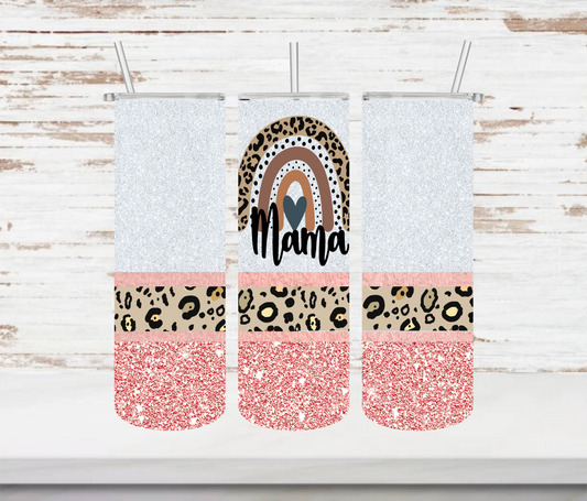 Boho Mama Rainbow Tumbler - Head Of Walker Farm LLC