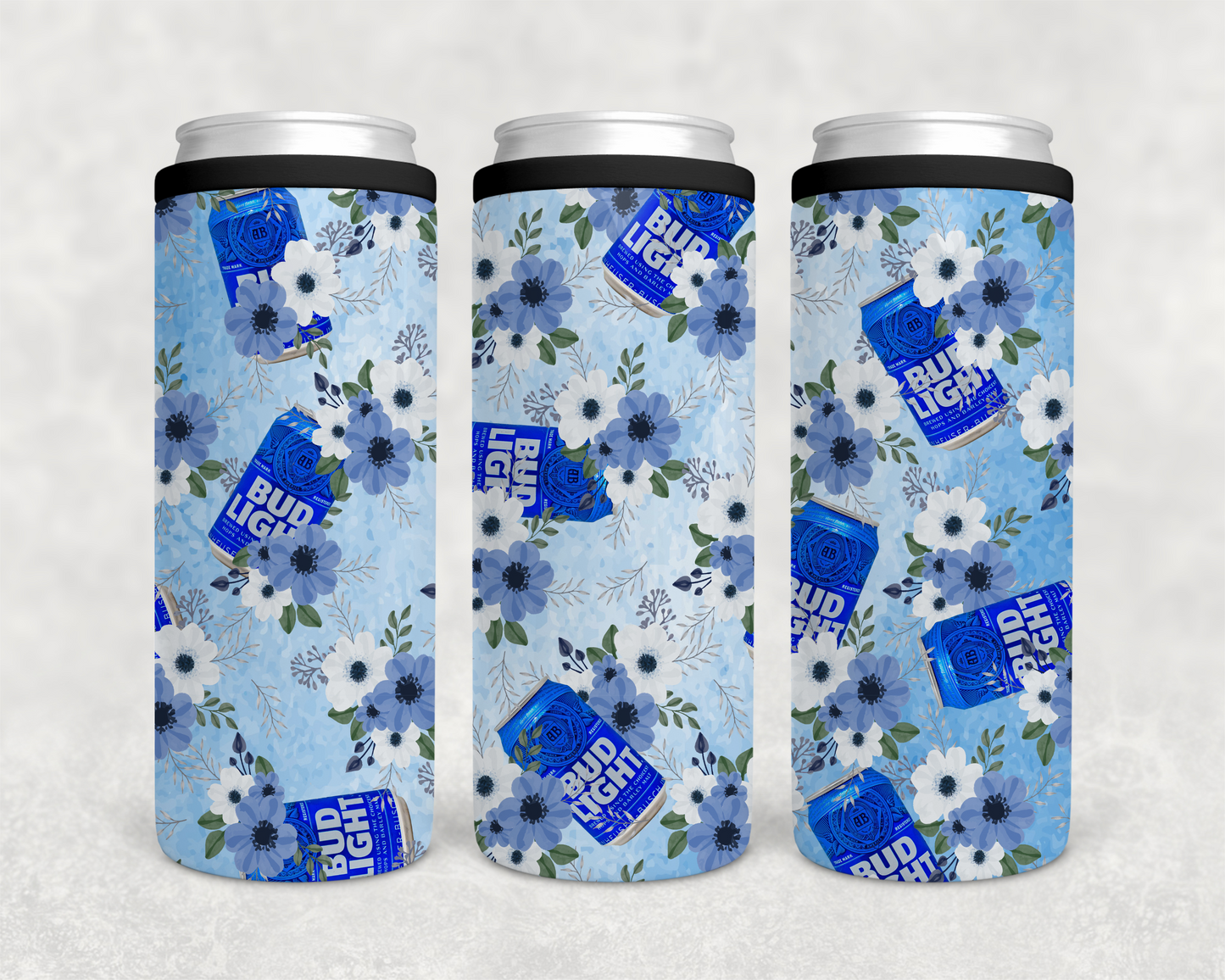 Bud Light Floral Tumbler