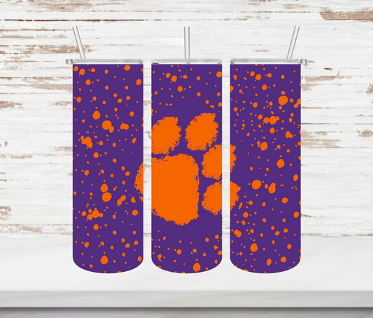 Clemson Tumbler - Head Of Walker Farm LLC