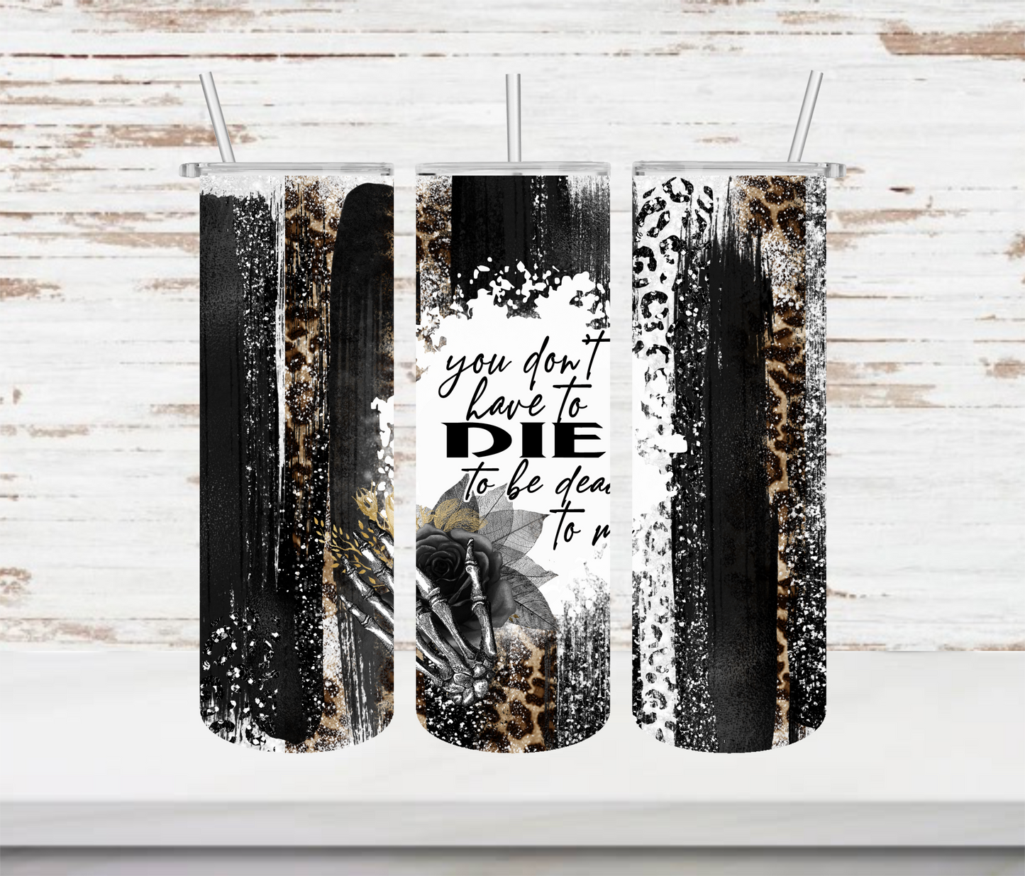 Dead To Me Tumbler