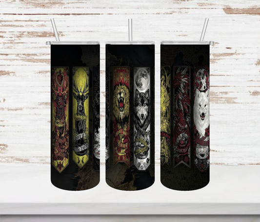 GOT Banners Tumbler - Head Of Walker Farm LLC