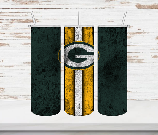 Green Bay Packers Tumbler - Head Of Walker Farm LLC