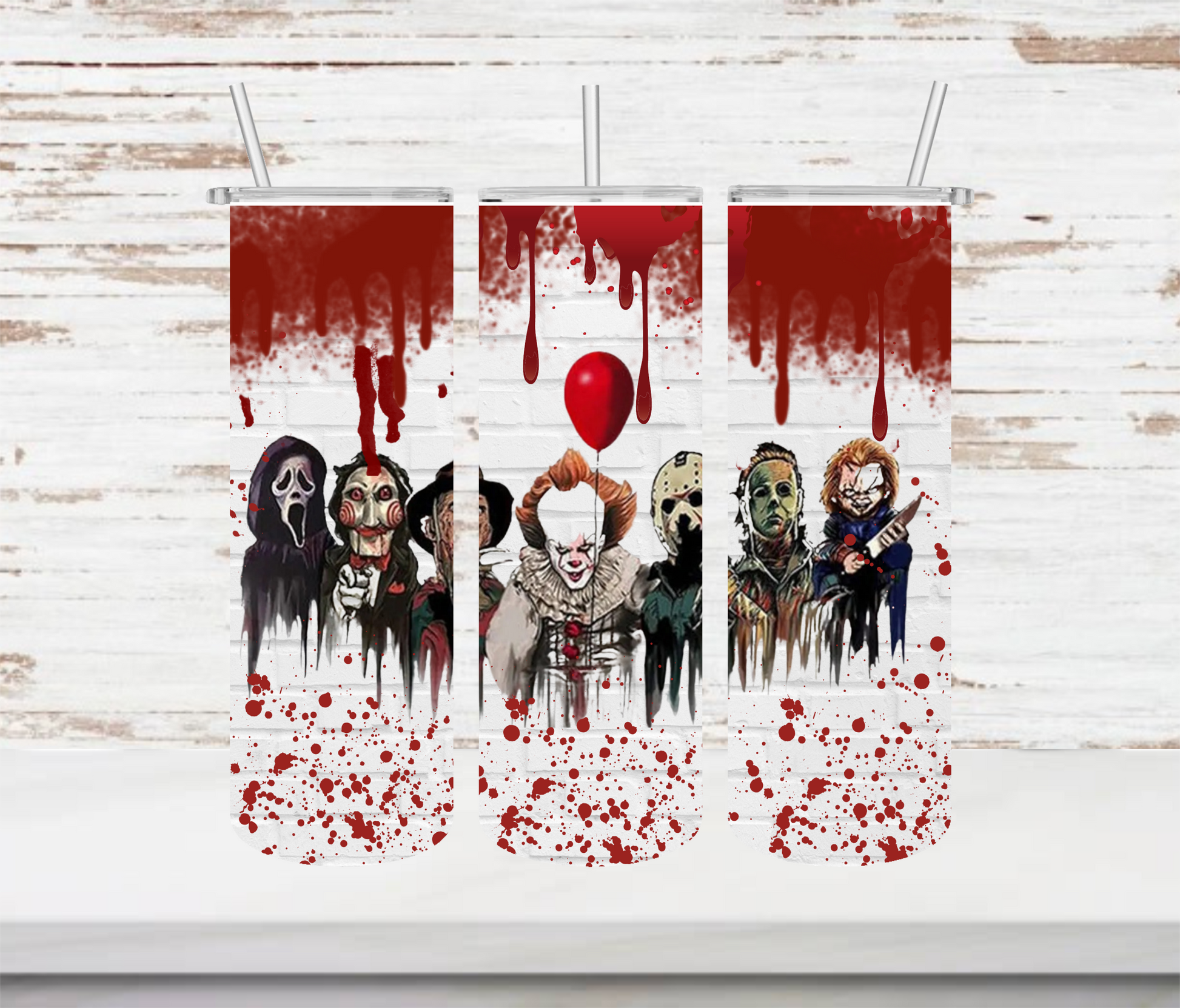 Horror Buddies Tumbler - Head Of Walker Farm LLC