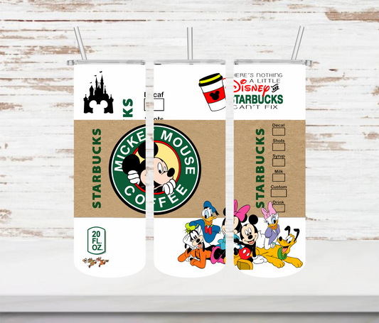Mouse and Friends Coffee Tumbler