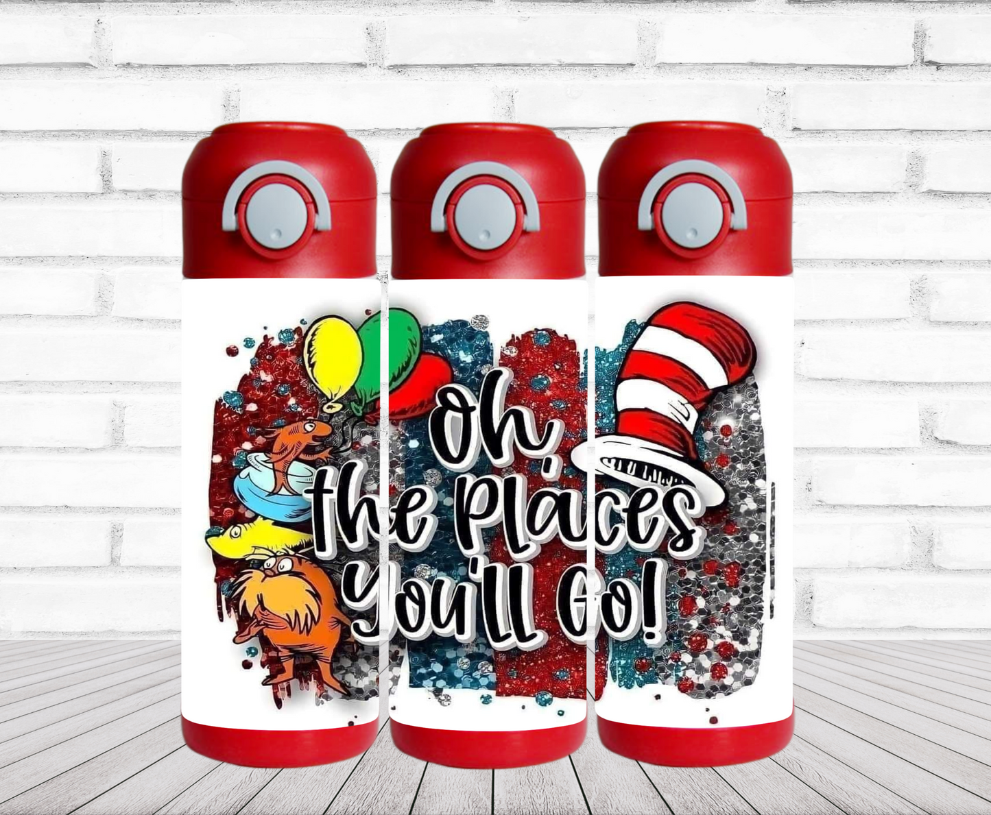 Oh The Places You'll Go Kids Tumbler