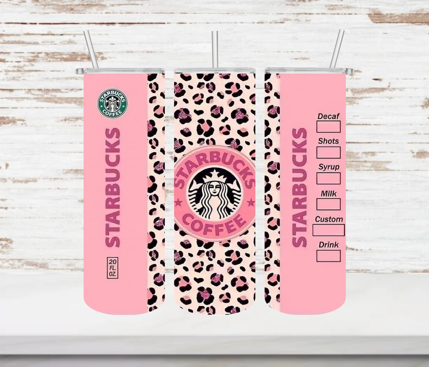 Pink Coffee Tumbler - Head Of Walker Farm LLC