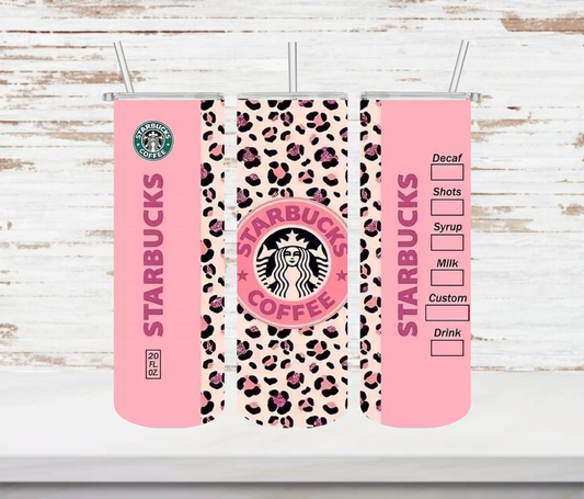 Pink Coffee Tumbler - Head Of Walker Farm LLC