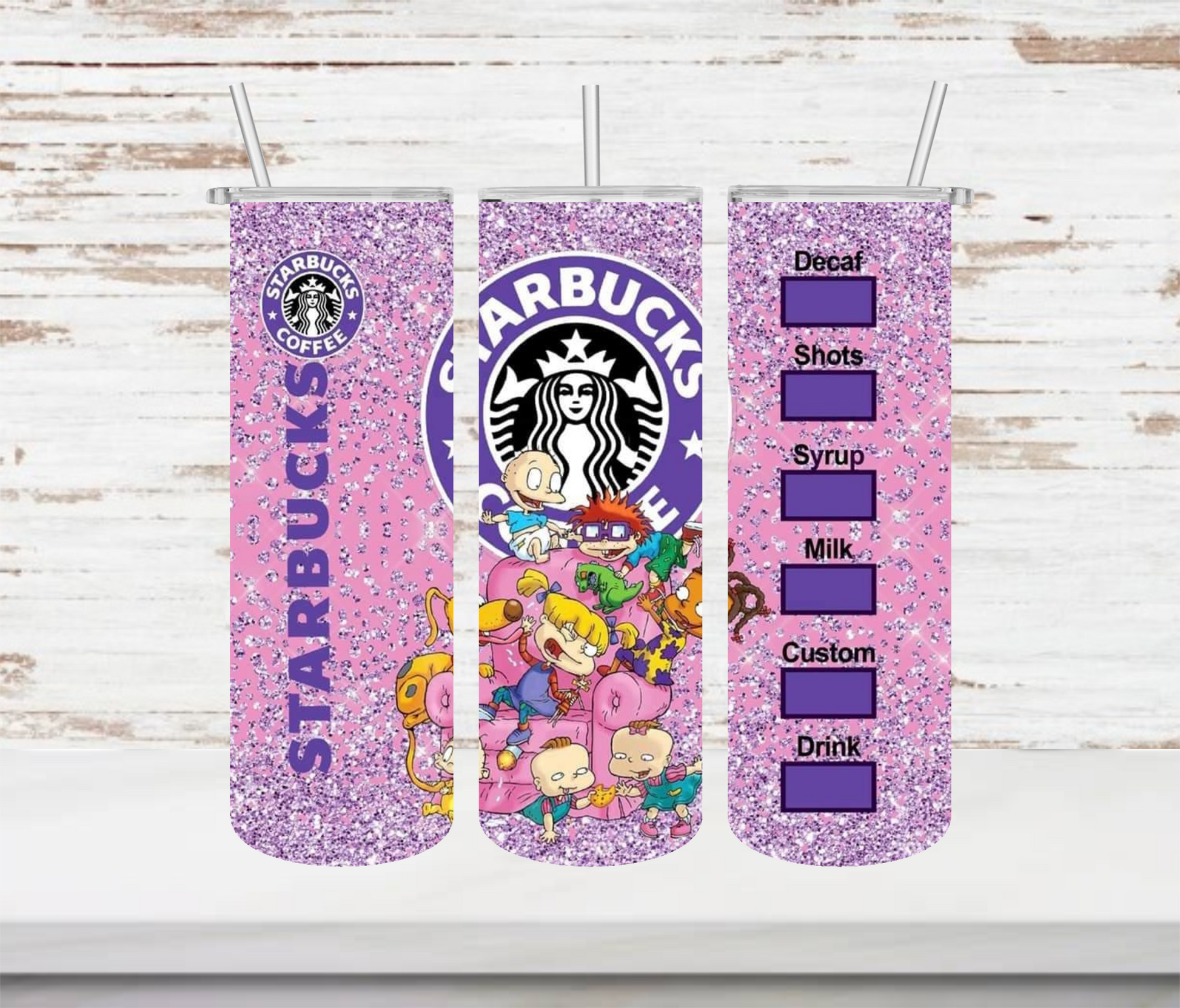 Rugrats Coffee Tumbler - Head Of Walker Farm LLC