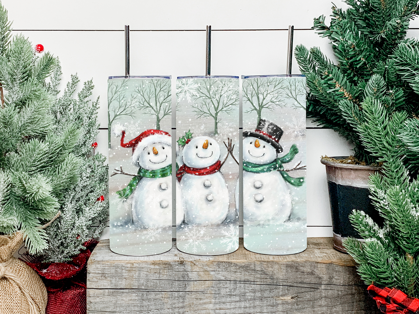 Snowman Trio Tumbler