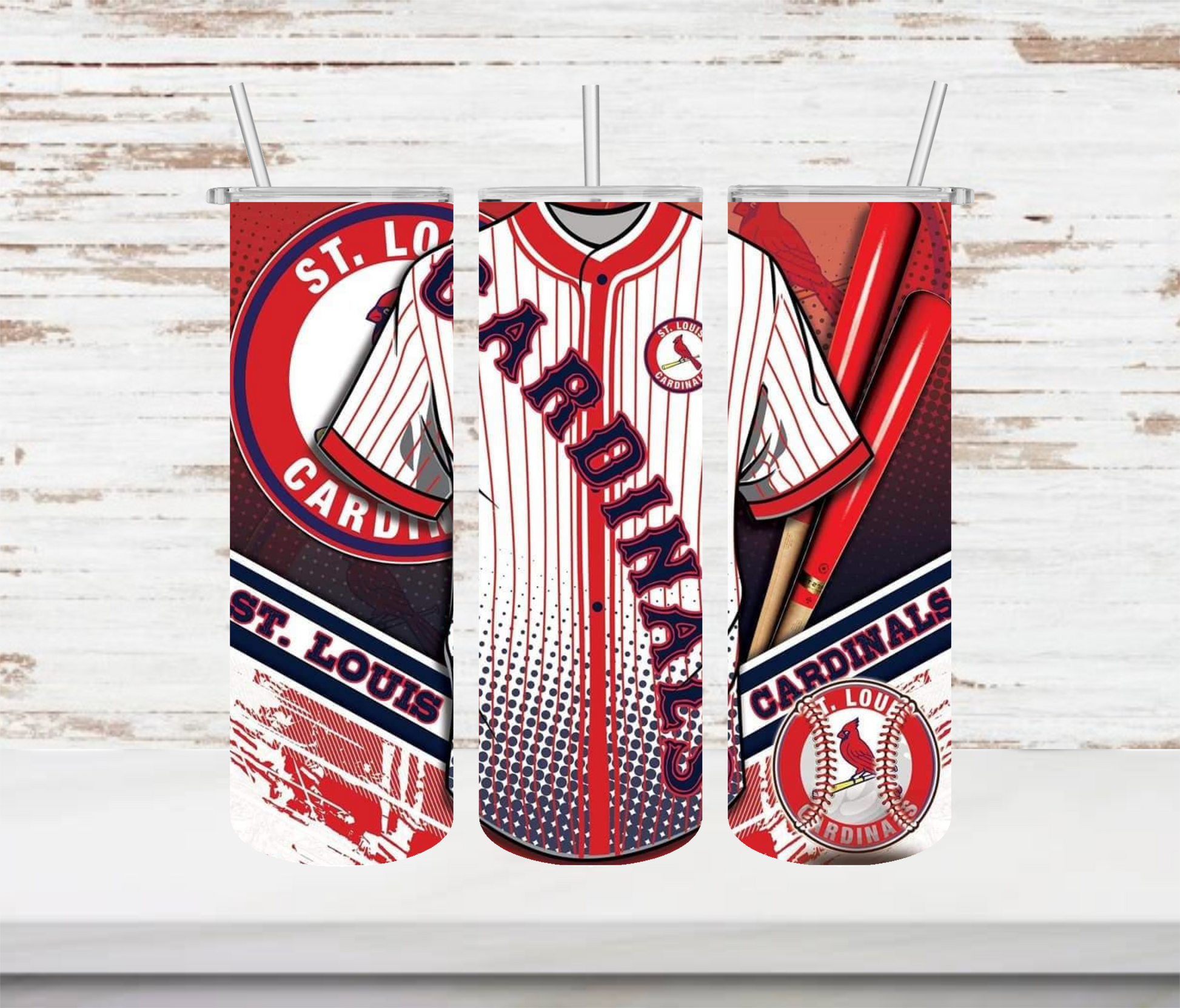 St. Louise Cardinals Tumbler - Head Of Walker Farm LLC