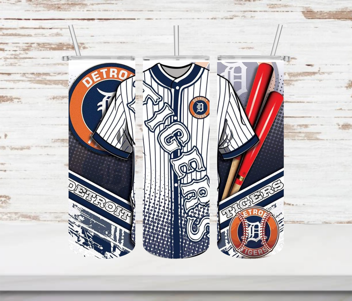 Detroit Tigers Jersey Tumbler