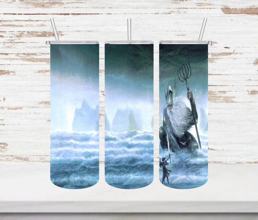 Ulmo LOTR Tumbler - Head Of Walker Farm LLC